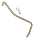 Edelbrock EDE9178 Choke Rod for #7164 Intake with Retaining Clip, Steel, Cadmium Finish