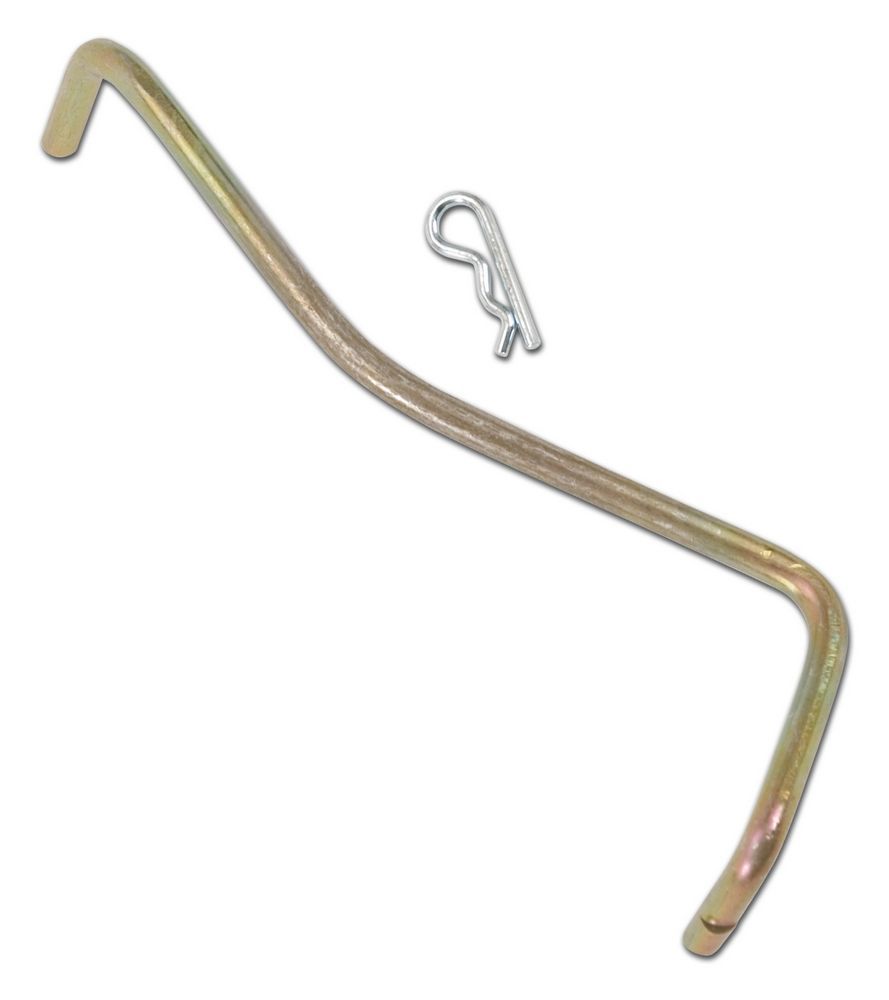 Edelbrock EDE9178 Choke Rod for #7164 Intake with Retaining Clip, Steel, Cadmium Finish