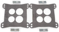 Edelbrock 9267 Dual Quad Carburetor Base Plate Gasket Kit with Hardware
