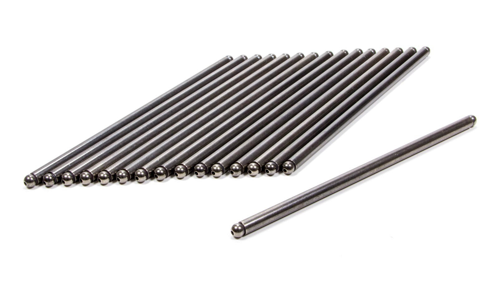 Edelbrock 9629 SBC Pushrod Set +.100 Inch, 7.9 Inches Long, 5/16 Inch Diameter, Hardened Chromoly Steel