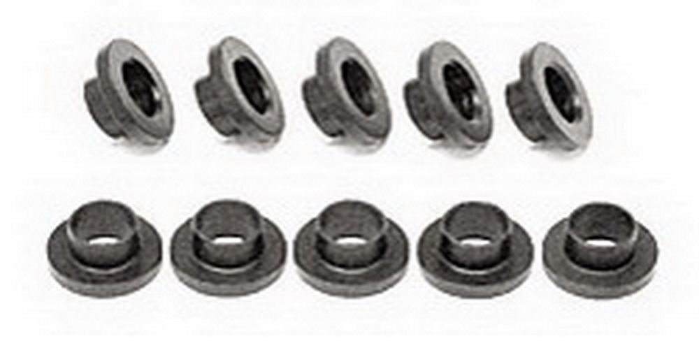 Edelbrock 9680 7/16 Inch Head Bolt Bushings, Set of 20, Chromoly, Black Oxide, Small Block Ford