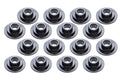Edelbrock 9720 Valve Spring Retainers, 7 Degree, 0.994 Inch Step, 1.458 Inch Diameter, Steel, Set of 16