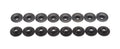 Edelbrock 9724 Valve Spring Retainers for High-Performance Engines, 7 Degree, 1.000 Inch Step, 1.390 Inch Diameter, Steel, Set of 16