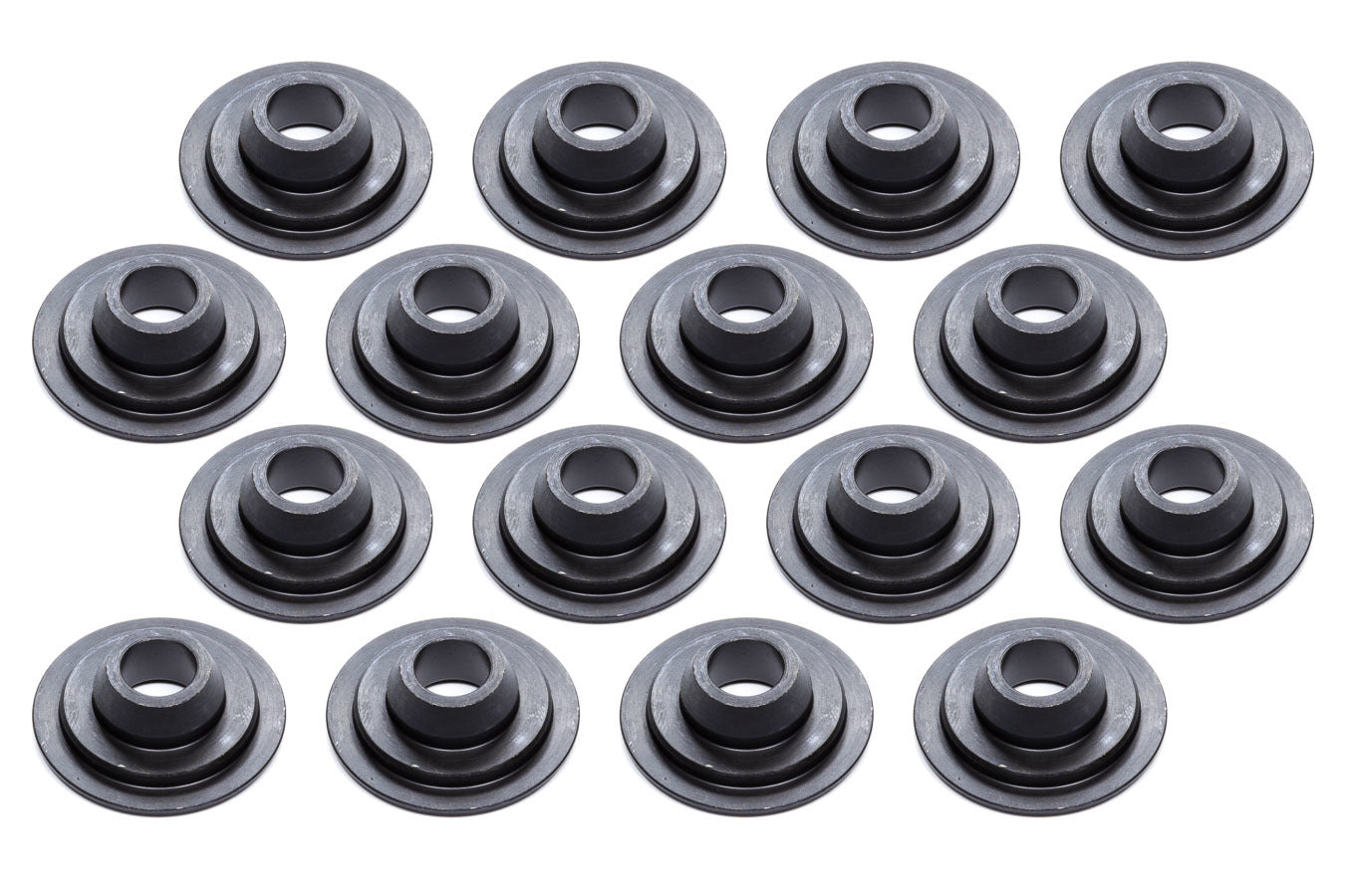 Edelbrock 9736 Valve Spring Retainers, 7 Degree, 1.060 Inch Step, 1.460 Inch Single Spring, Steel Set of 16