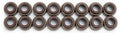 Edelbrock Valve Stem Seal Set for 11/32 Inch Valve Stems, Viton Material, 0.530 Inch Guide Diameter, Pack of 16
