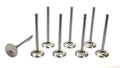 Edelbrock 9766 Exhaust Valves Set of 8 with 1.600 Inch Head Diameter and 11/32 Inch Valve Stem for AMC V8, Small Block Chevy, and Small Block Ford Engines