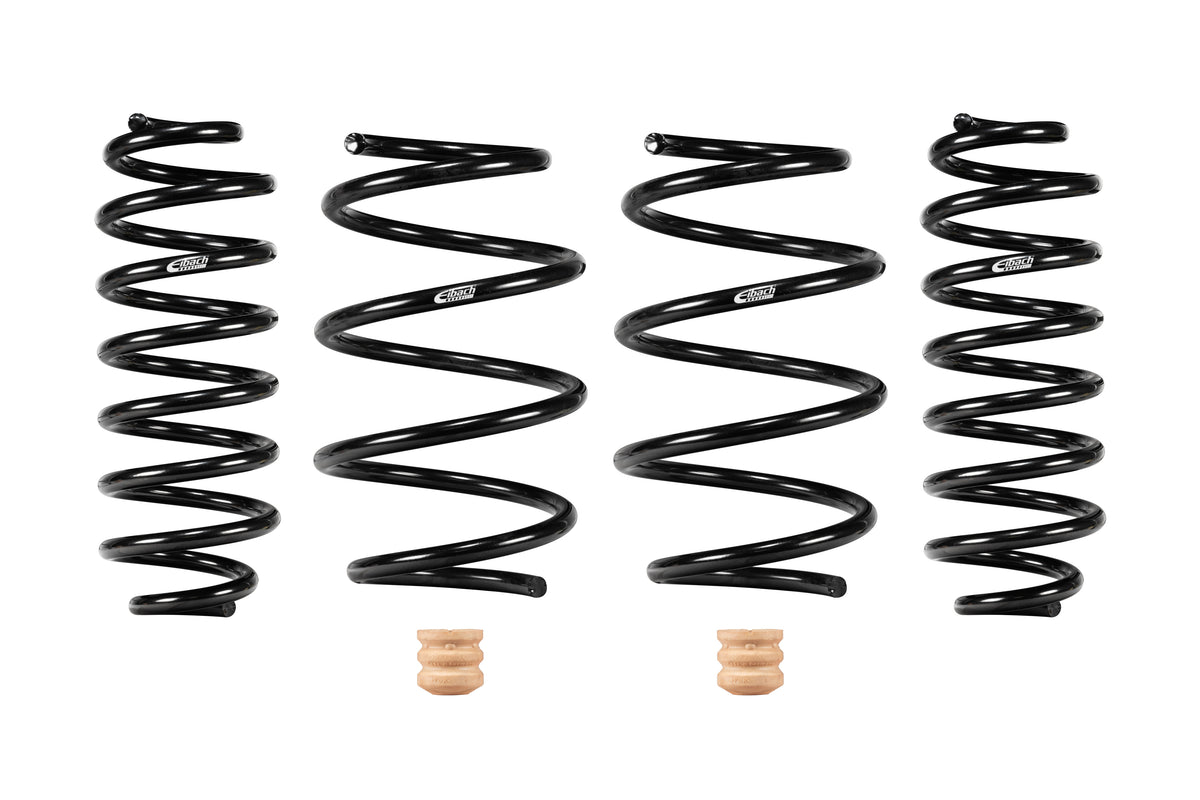 Eibach Pro-Kit Suspension Spring Kit for Toyota Camry 2025-2026, Lowering, 4 Coil Springs, Black Powder Coat