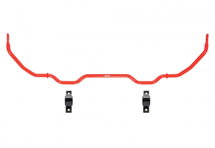 Eibach E40-87-002-01-01 Rear Adjustable Sway Bar for Tesla Model Y, 29mm Diameter, Red Powder Coat, Steel with Polyurethane Bushings