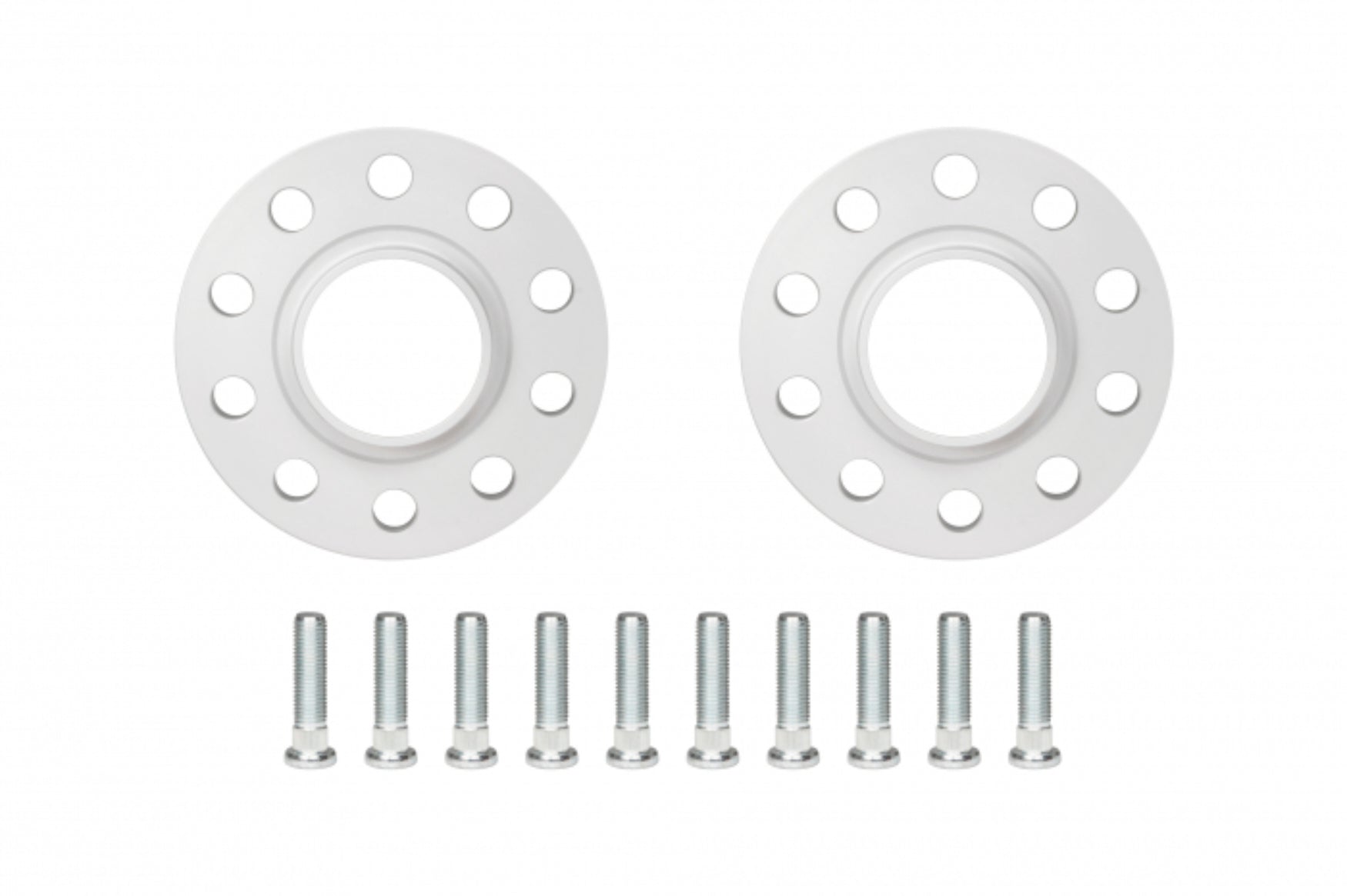 Eibach Pro-Spacer Kit 15mm Pair for ND Mazda Miata with 4x100mm Bolt Pattern Aluminum and Clear Anodized Finish