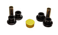 Energy Suspension 7.3114G Control Arm Bushing Set for Nissan SX 1989-1994, Polyurethane and Steel, Black, Cadmium Finish