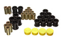 Energy Suspension Control Arm Bushing Set for Nissan 240SX 1995-1998 Polyurethane and Steel Black Cadmium 7.3119G