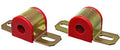 Energy Suspension 9.5108R Hyper-Flex Sway Bar Bushing for 0.875 Inch Bar, Red Polyurethane and Steel, Universal Pair
