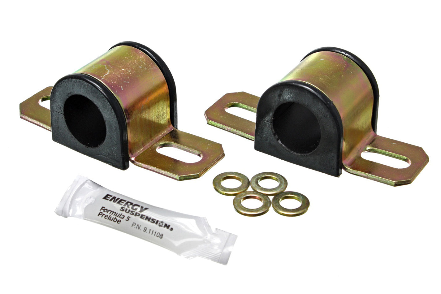 Energy Suspension 9.5110G Sway Bar Bushing for 1 Inch Bar, Polyurethane and Steel, Black