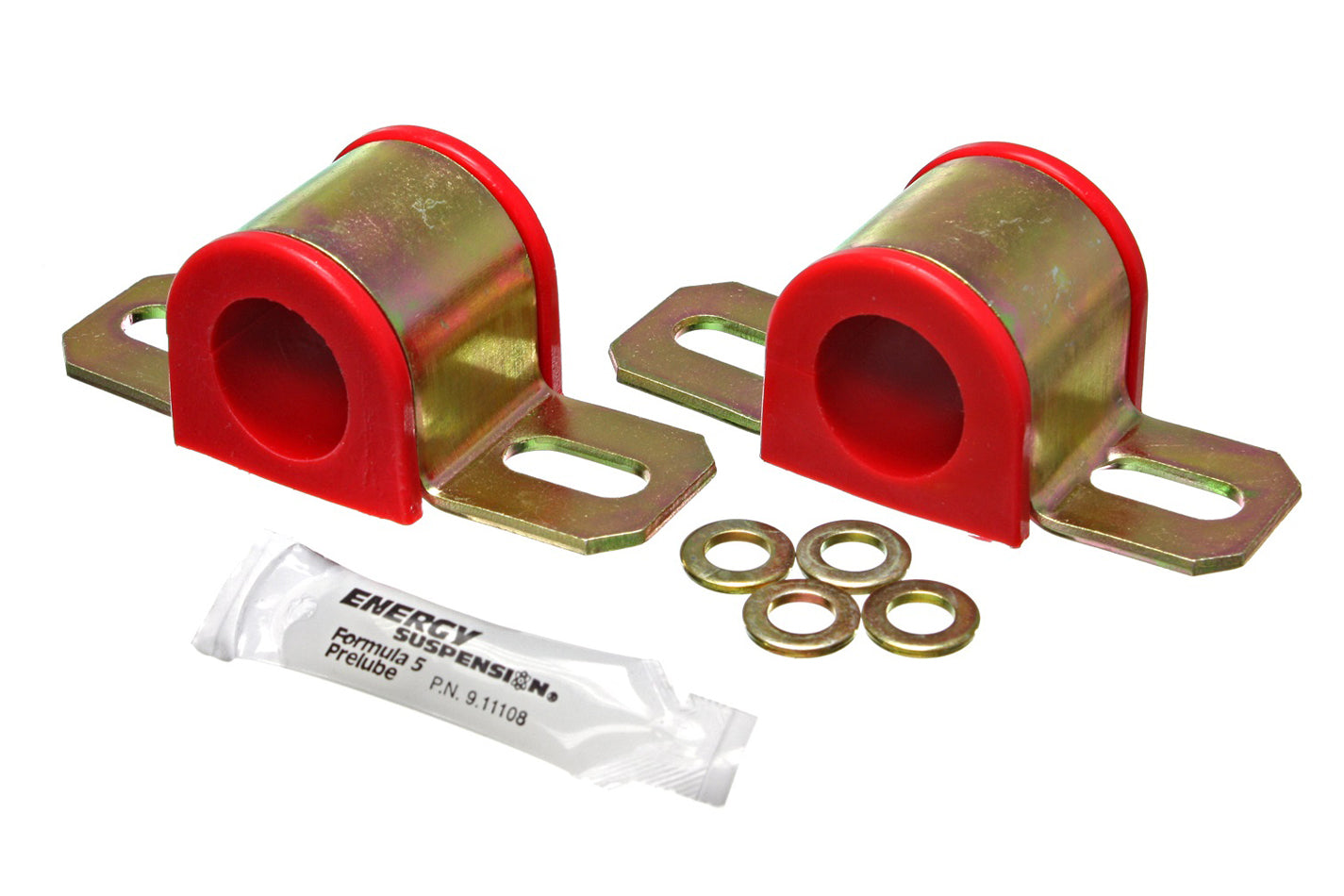 Energy Suspension 9.5110R Hyper-Flex Red Polyurethane Sway Bar Bushing for 1 Inch Bar