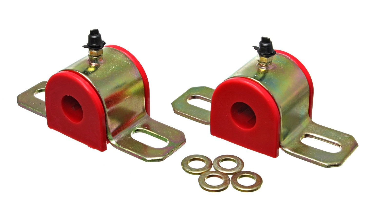 Energy Suspension 9.5151R Front 7/16 Inch Sway Bar Bushing Set with Polyurethane and Steel Construction