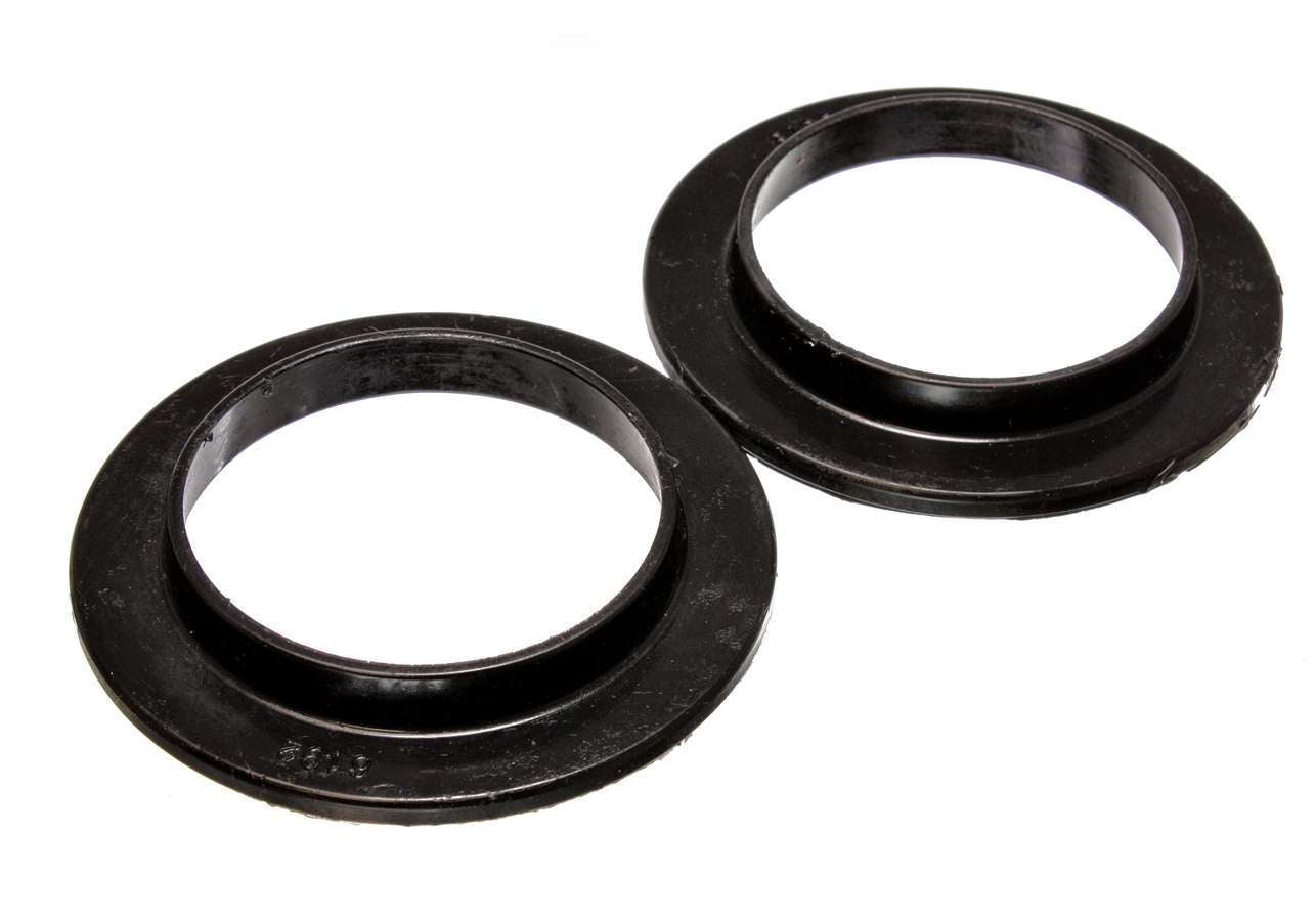 Energy Suspension 9.6114G Coil Spring Isolator Set for Universal Fit, 2.75 Inch ID, 4.062 Inch OD, 0.563 Inch Tall, Polyurethane Black