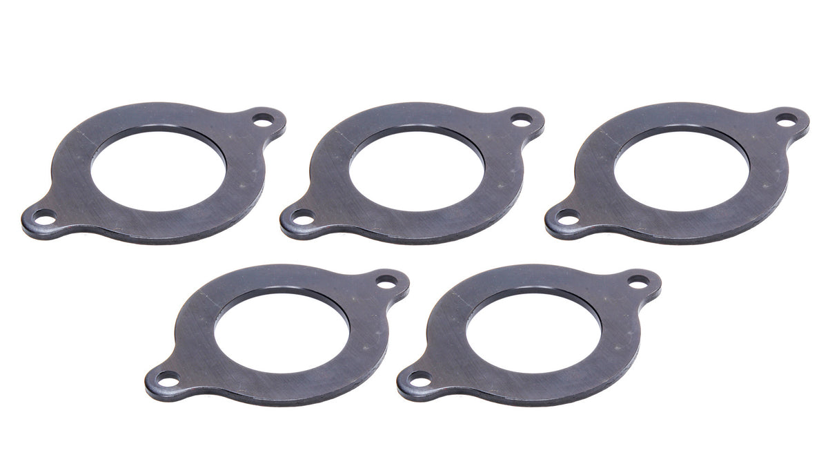 EngineQuest EQ-CP349N Camshaft Thrust Plates Set of 5 for Small Block Chevy 305/350, 0.115 Inch Thickness, Steel with Black Oxide Finish