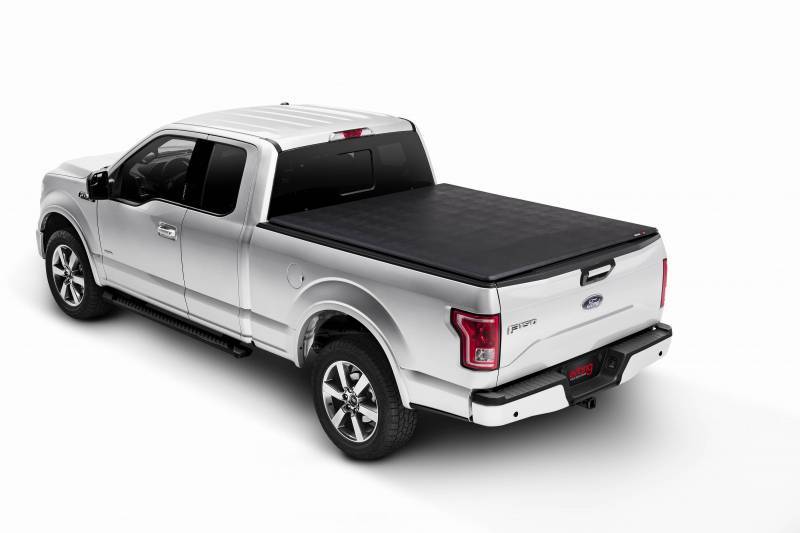 EXTANG Trifecta 2.0 Tonneau Cover for Ford F-150 5.5 ft Bed, Folding Vinyl Top with Bed Rail Attachments