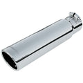 Flowmaster Part 15361 Stainless Steel Exhaust Tip, 3 Inch Diameter, 12 Inch Length, Clamp-On Design