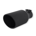 Flowmaster 15404B Stainless Steel Exhaust Tip with Black Ceramic Coating, 2.5 Inch Inlet, 4.5 Inch Diameter Outlet, 11 Inch Length