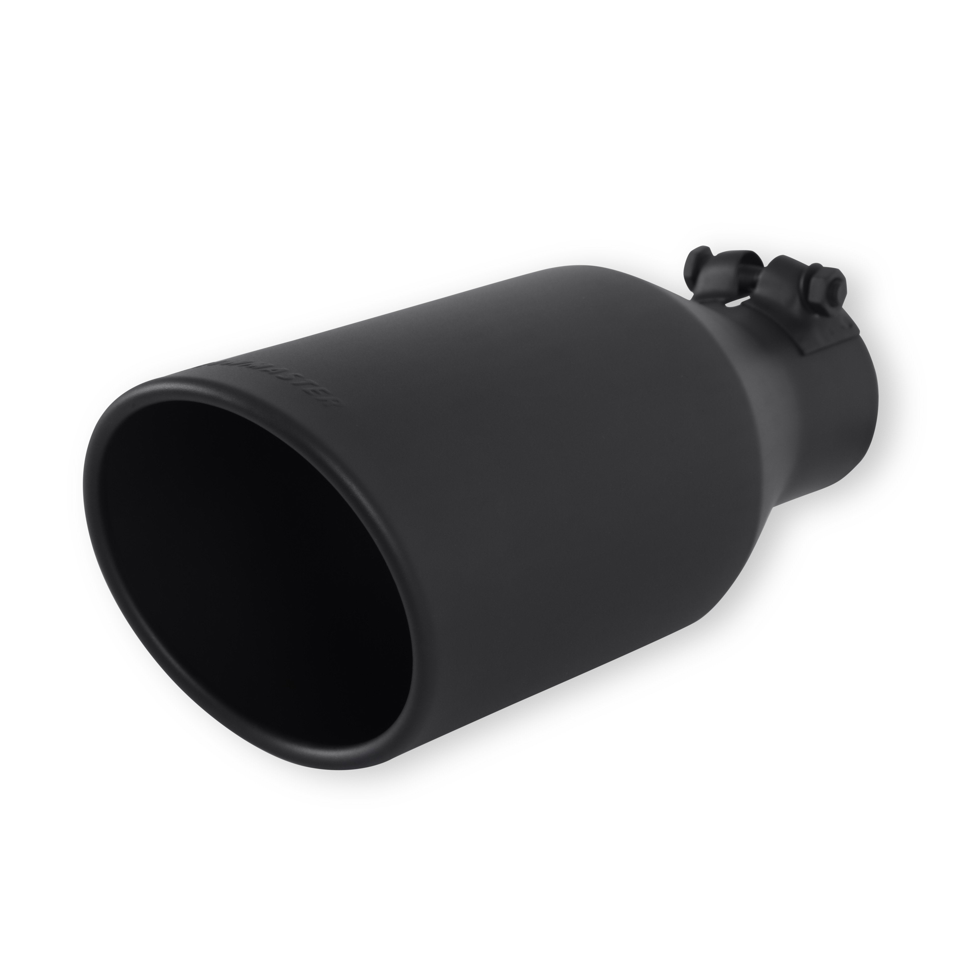 Flowmaster 15404B Stainless Steel Exhaust Tip with Black Ceramic Coating, 2.5 Inch Inlet, 4.5 Inch Diameter Outlet, 11 Inch Length