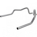 Flowmaster 15801 2.5 Inch Steel Aluminized Exhaust Tailpipe Pair for GM F-Body and X-Body Vehicles
