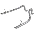 Flowmaster 15804 Steel Exhaust Tailpipe for Ford Mustang LX 1986-1993, 2.5 Inch Diameter