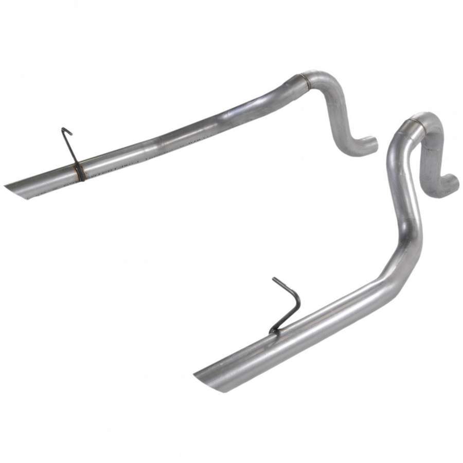 Flowmaster 15804 Steel Exhaust Tailpipe for Ford Mustang LX 1986-1993, 2.5 Inch Diameter