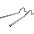 Flowmaster 15806 Exhaust Tailpipe for Mopar B-Body 1962-1974, 2.5 Inch Diameter Steel, Aluminized