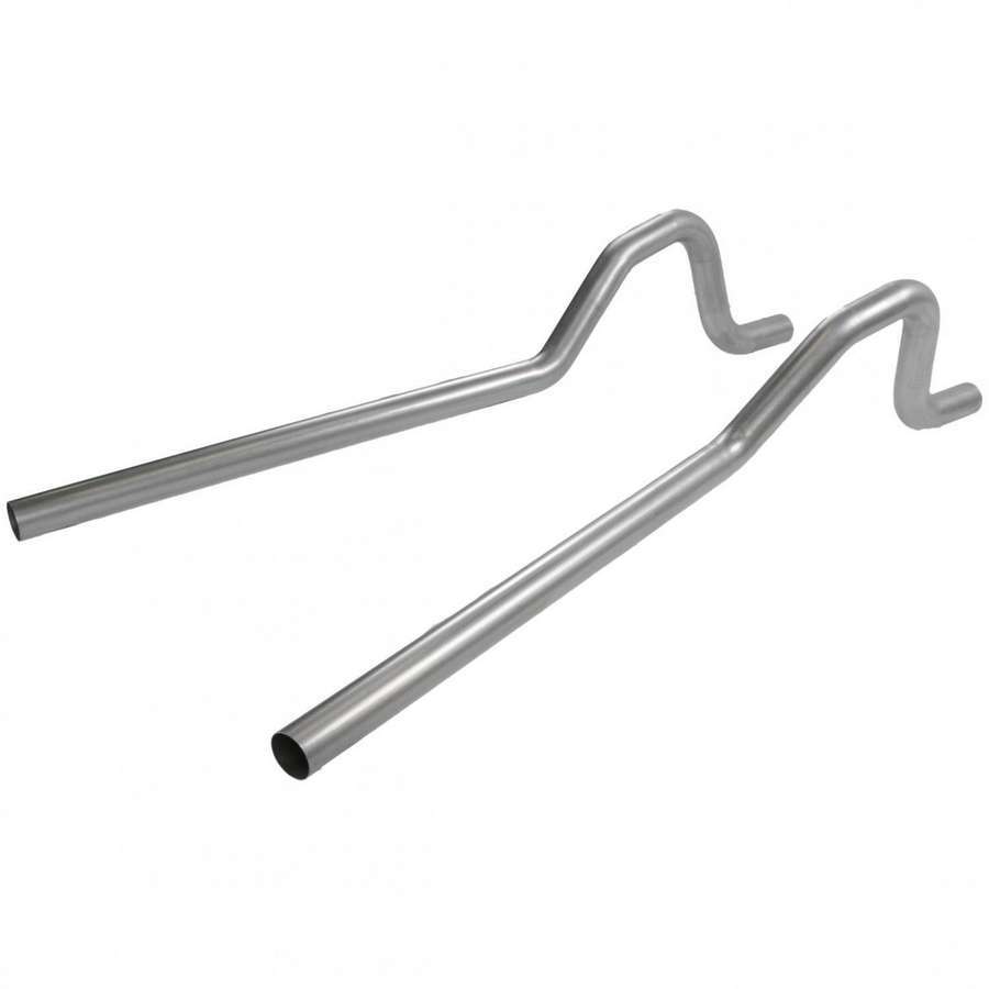 Flowmaster 15806 Exhaust Tailpipe for Mopar B-Body 1962-1974, 2.5 Inch Diameter Steel, Aluminized