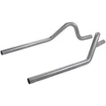 Flowmaster 15807 Exhaust Tailpipe for Ford Mustang and Mercury Cougar, 2.5 Inch Diameter, Steel, Aluminized Finish