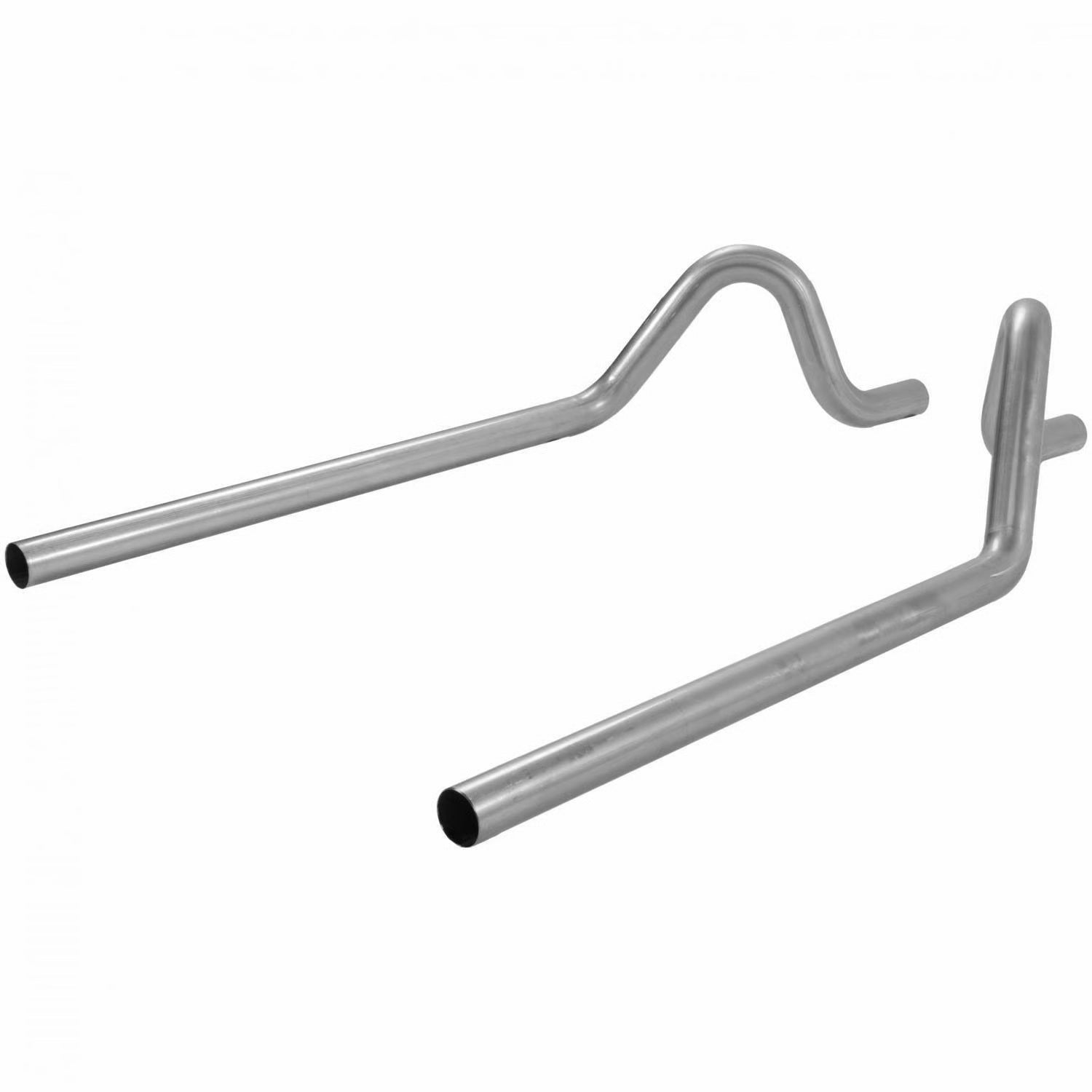 Flowmaster 15816 Builder Series Exhaust Tailpipe Pair for Chevrolet 1955-1957 Fullsize Cars, 2.5-Inch Steel, Aluminized Finish