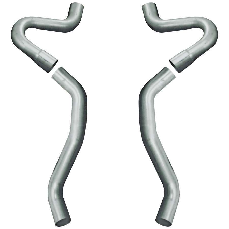 Flowmaster 15818 Tail Pipe Kit for GM A-Body 1968-1972, 3 Inch Diameter, Steel, Aluminized Finish