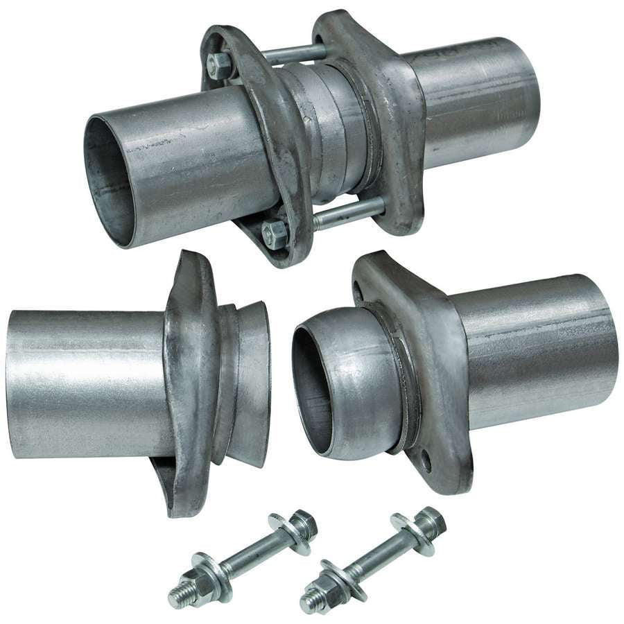 Flowmaster 15925 Ball Flange Header Collector Kit 3 Inch to 2.5 Inch Steel
