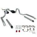 Flowmaster 17119 American Thunder Cat-Back Exhaust System for GM A-Body 1964-1972