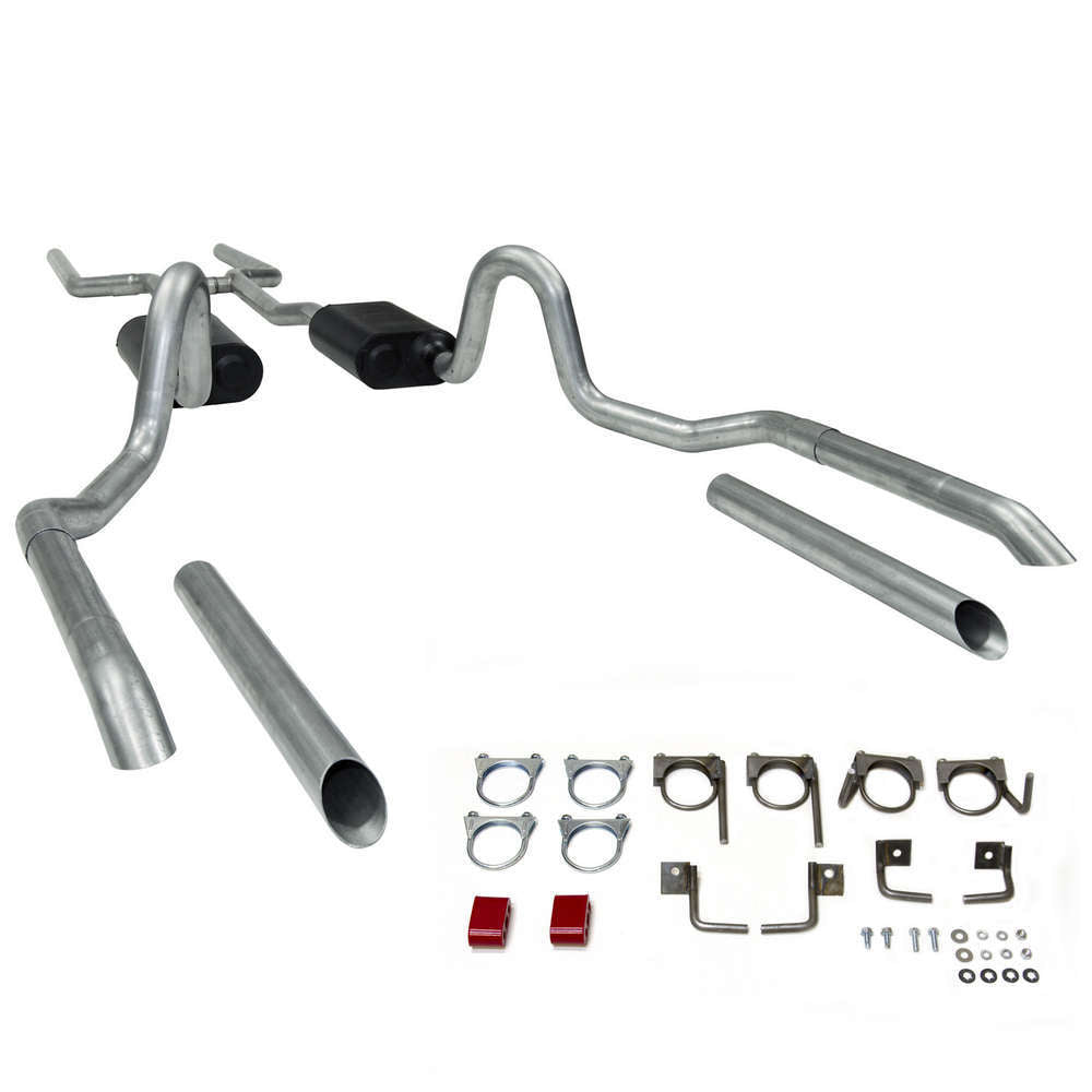 Flowmaster 17119 American Thunder Cat-Back Exhaust System for GM A-Body 1964-1972