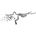 Flowmaster American Thunder Cat-Back Exhaust System for 1964-1972 Chevrolet El Camino, 2.5 Inch Diameter Dual Side Exit with Polished Tips