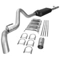 Flowmaster Force II Cat-Back Exhaust System for GM Fullsize Trucks 1988-1992, 3 Inch Diameter, Single Rear Exit, Steel, Aluminized