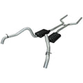 Flowmaster 17129 American Thunder Header-Back Exhaust System for GM F-Body 1967-68 with 2.5-Inch Dual Rear Exit Steel, Aluminized
