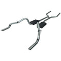 Flowmaster 17139 American Thunder Exhaust System for 1969 GM F-Body with 2.5 Inch Dual Rear Exit and Polished Tips