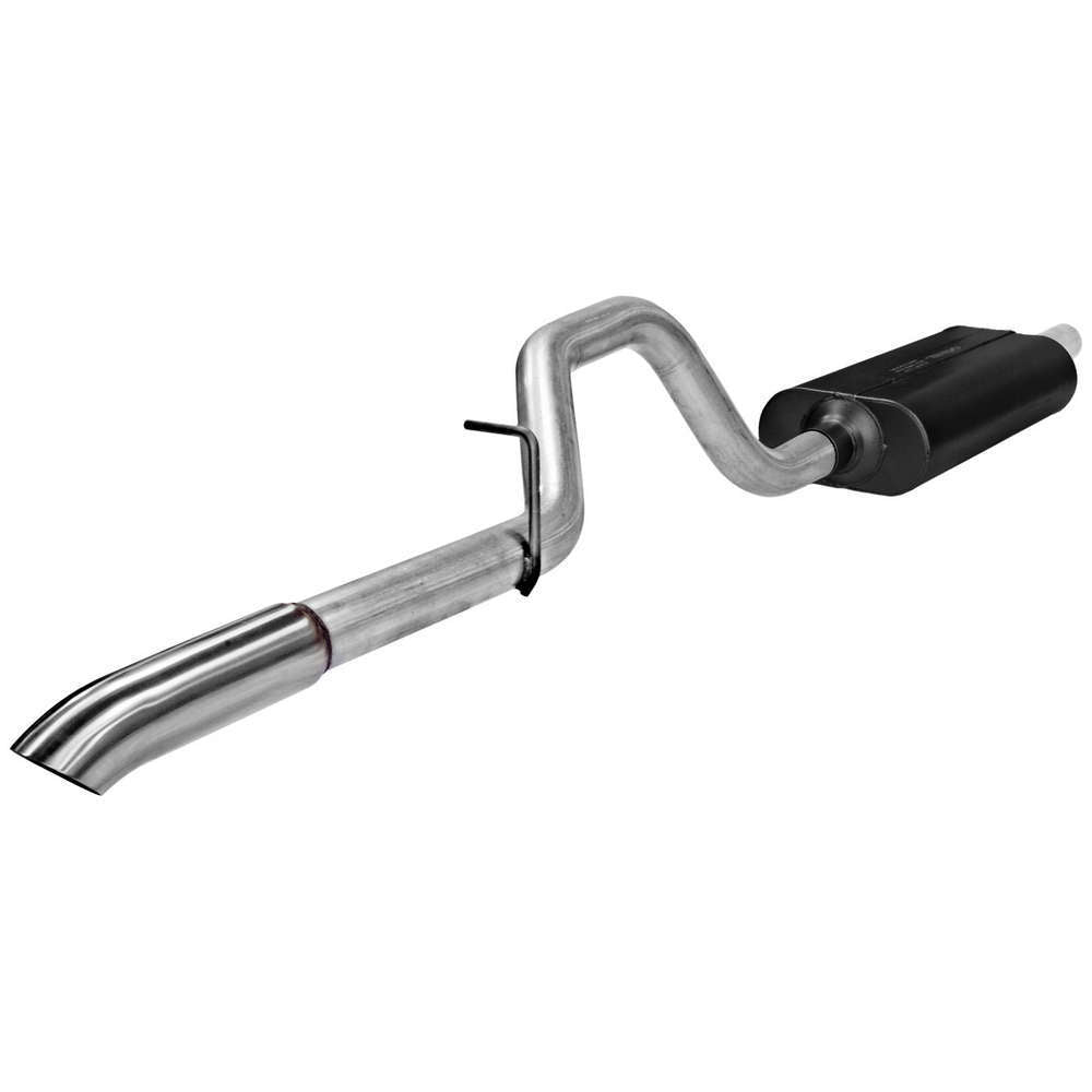 Flowmaster 17208 Force II Cat-Back Exhaust System for Dodge Durango 1998-2003 with 2.5 Inch Diameter and Polished Tips