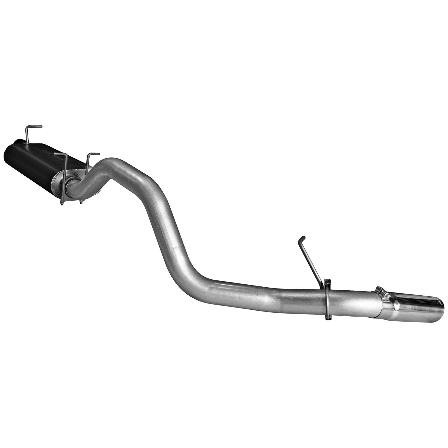 Flowmaster Force II Exhaust System Part 17422 for 2005-2007 Ford Fullsize Trucks, Cat-Back with 3-Inch Diameter and Single Side Exit