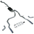 Flowmaster 17428 American Thunder Cat-Back Exhaust System for GM LS-Series Trucks, 3 Inch Diameter, Dual Rear Exit with Polished Tips