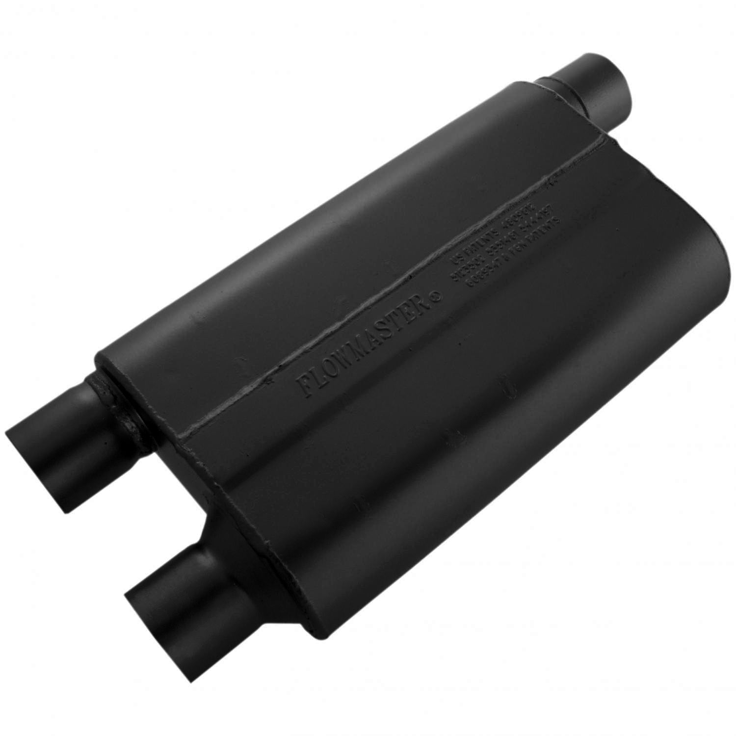 Flowmaster 42583 80 Series Performance Muffler with 2.5 Inch Offset Inlet and Dual Outlets