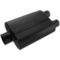 Flowmaster 430402 40 Series Performance Muffler with 3-Inch Center Inlet and Dual 2.5-Inch Outlets