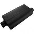 Flowmaster 53057 50 Series Performance SUV Muffler with 3-Inch Inlet and Outlet, Black Steel
