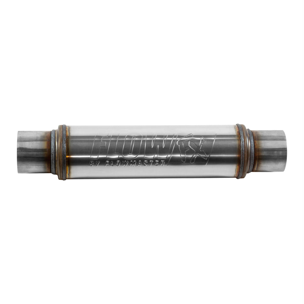 Flowmaster FX71419 FlowFX Muffler with 3-Inch Center Inlet and Outlet, 14-Inch Diameter, 20 Inches Long, Stainless Steel