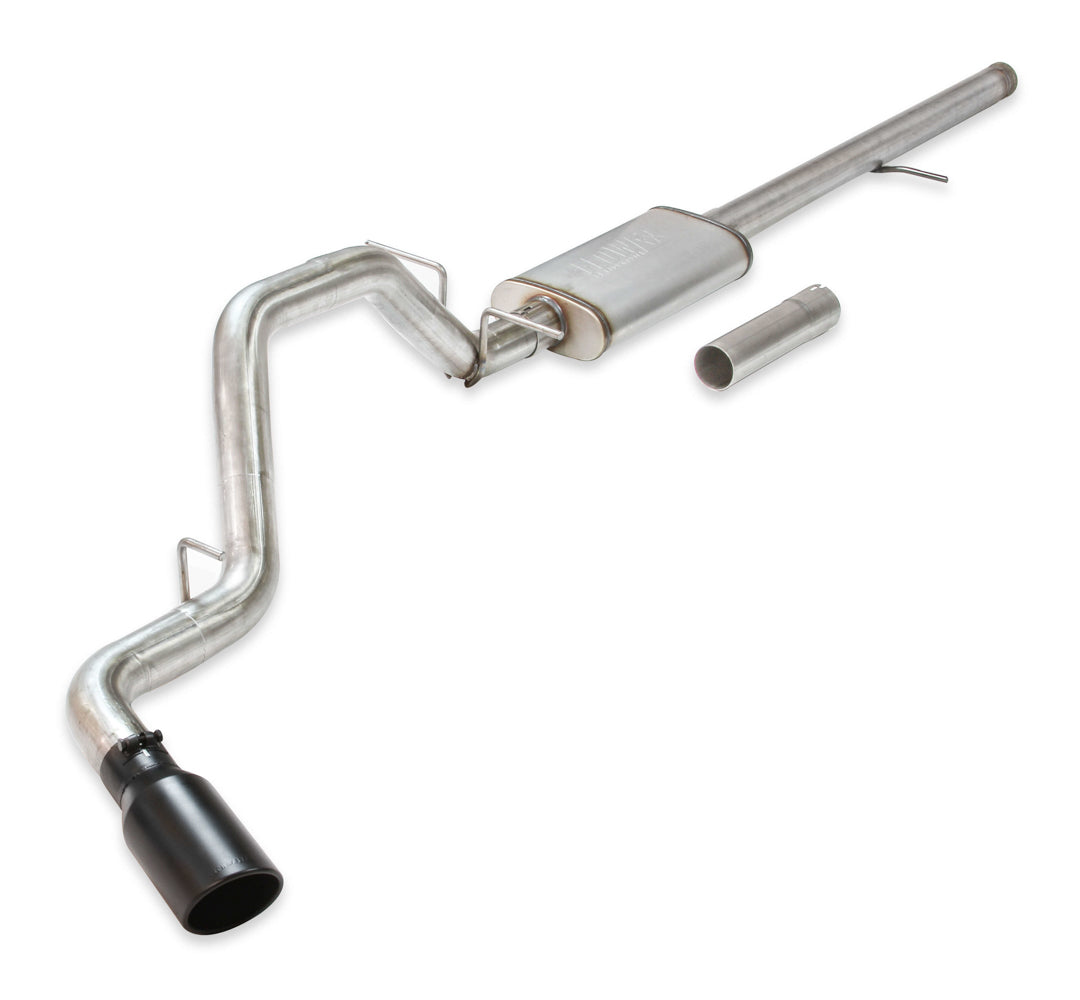 Flowmaster FlowFX Cat Back Exhaust Kit for GM 1500 Trucks with 5.3L Engine, 3 Inch Diameter, Single Side Exit with Black Ceramic Tip