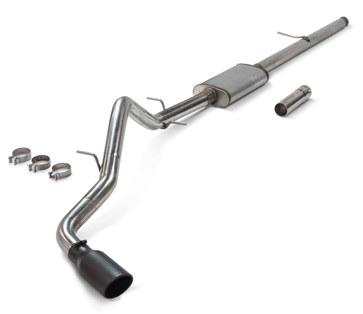 Flowmaster 717858 FlowFX Cat-Back Exhaust Kit for GM 1500 Trucks with 5.3L Engine, 3 Inch Diameter, Single Side Exit with Black Ceramic Tip