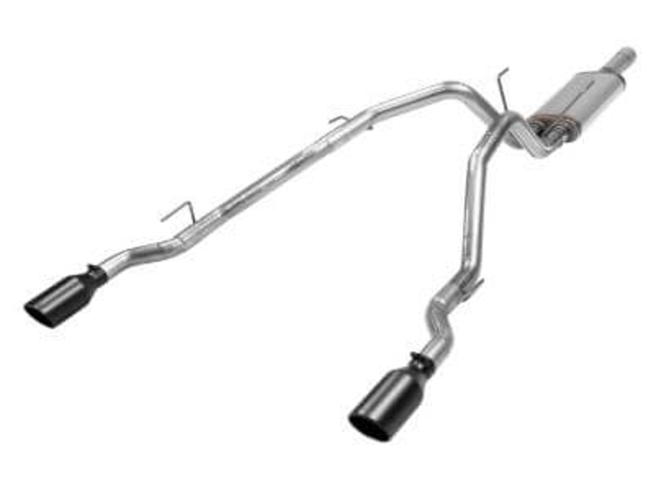 Flowmaster FlowFx Cat-Back Exhaust Kit for Dodge Ram 1500 5.7L, Dual Rear Exit, 2.5 Inch Diameter with Black Ceramic Tips